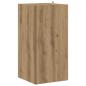 Preview: Eckregal Artisan-Eiche 33x33x67 cm Holzwerkstoff