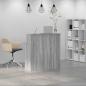 Preview: Empfangstheke Grau Sonoma 100x50x103,5 cm Holzwerkstoff