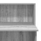 Preview: Empfangstheke Grau Sonoma 100x50x103,5 cm Holzwerkstoff