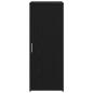Preview: Lagerschrank Schwarz 40x45x103,5 cm Holzwerkstoff