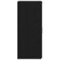Preview: Lagerschrank Schwarz 40x45x103,5 cm Holzwerkstoff