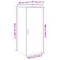 Preview: Lagerschrank Schwarz 40x45x103,5 cm Holzwerkstoff