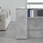 Preview: Lagerschrank Betongrau 40x45x103,5 cm Holzwerkstoff