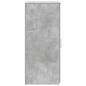 Preview: Lagerschrank Betongrau 40x45x103,5 cm Holzwerkstoff