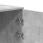 Preview: Lagerschrank Betongrau 40x45x103,5 cm Holzwerkstoff
