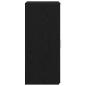 Preview: Lagerschrank Schwarz 50x45x103,5 cm Holzwerkstoff