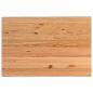 Preview: Esstisch Hellbraun 180x120x74 cm Massivholz Eiche Rechteckig