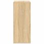Preview: Bücherregal Sonoma-Eiche 60x30x71,5 cm Holzwerkstoff