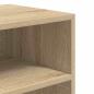 Preview: Bücherregal Sonoma-Eiche 60x30x71,5 cm Holzwerkstoff