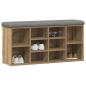 Preview: Schuhbank Artisan-Eiche 102x32x50 cm Holzwerkstoff