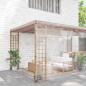 Preview: Transparente Plane mit Ösen 8x8 m PVC