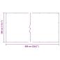 Preview: Transparente Plane mit Ösen 3x6 m PVC
