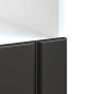 Preview: Herdumbauschrank Lucca Schwarz Holzwerkstoff