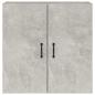 Preview: Wandschrank Betongrau 60x31x60 cm Holzwerkstoff
