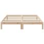 Preview: Massivholzbett ohne Matratze 160x200 cm Kiefernholz