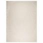 Preview: Teppich ZIZUR Creme 240x340 cm Jute-Optik Indoor und Outdoor