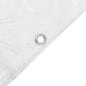 Preview: Transparente Plane mit Ösen 2x12 m PVC
