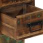 Preview: Nachttisch Mehrfarbig 60x32x80 cm Altholz Massiv