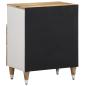 Preview: Nachttisch 50x33x60 cm Massivholz Mango
