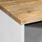Preview: Nachttisch 50x33x60 cm Massivholz Mango