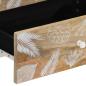 Preview: Nachttisch 50x33x60 cm Massivholz Mango