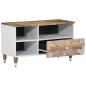 Preview: TV-Schrank 80x33,5x46 cm Massivholz Mango