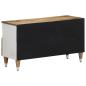 Preview: TV-Schrank 80x33,5x46 cm Massivholz Mango