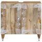 Preview: Waschbeckenunterschrank 62x33x58 cm Massivholz Mango