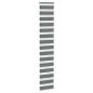 Preview: Zebrarollo Dunkelgrau 40x200 cm Stoffbreite 35,9 cm Polyester