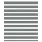 Preview: ARDEBO.de - Zebrarollo Dunkelgrau 130x100 cm Stoffbreite 125,9 cm Polyester