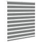 Preview: Zebrarollo Dunkelgrau 130x100 cm Stoffbreite 125,9 cm Polyester