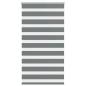 Preview: ARDEBO.de - Zebrarollo Dunkelgrau 75x150 cm Stoffbreite 70,9 cm Polyester