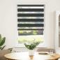 Preview: Zebrarollo Schwarz 70x100 cm Stoffbreite 65,9 cm Polyester