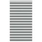 Preview: ARDEBO.de - Zebrarollo Dunkelgrau 135x200 cm Stoffbreite 130,9 cm Polyester
