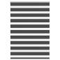Preview: ARDEBO.de - Zebrarollo Schwarz 105x150 cm Stoffbreite 100,9 cm Polyester