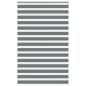 Preview: ARDEBO.de - Zebrarollo Dunkelgrau 140x230 cm Stoffbreite 135,9 cm Polyester