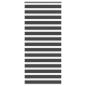 Preview: ARDEBO.de - Zebrarollo Schwarz 95x200 cm Stoffbreite 90,9 cm Polyester