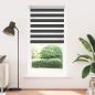 Preview: Zebrarollo Schwarz 95x200 cm Stoffbreite 90,9 cm Polyester
