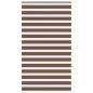 Preview: ARDEBO.de - Zebrarollo Braun 130x200 cm Stoffbreite 125,9 cm Polyester