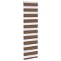 Preview: Zebrarollo Braun 40x150 cm Stoffbreite 35,9 cm Polyester