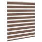 Preview: Zebrarollo Braun 135x150 cm Stoffbreite 130,9 cm Polyester