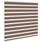 Preview: Zebrarollo Braun 165x150 cm Stoffbreite 160,9 cm Polyester