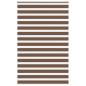 Preview: ARDEBO.de - Zebrarollo Braun 140x200 cm Stoffbreite 135,9 cm Polyester