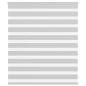 Preview: ARDEBO.de - Zebrarollo Hellgrau 130x100 cm Stoffbreite 125,9 cm Polyester