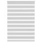 Preview: ARDEBO.de - Zebrarollo Hellgrau 95x150 cm Stoffbreite 90,9 cm Polyester