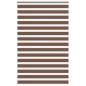 Preview: ARDEBO.de - Zebrarollo Braun 145x230 cm Stoffbreite 140,9 cm Polyester