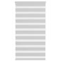 Preview: ARDEBO.de - Zebrarollo Hellgrau 70x150 cm Stoffbreite 65,9 cm Polyester