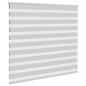 Preview: Zebrarollo Hellgrau 155x100 cm Stoffbreite 150,9 cm Polyester