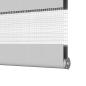 Preview: Zebrarollo Hellgrau 70x200 cm Stoffbreite 65,9 cm Polyester