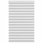 Preview: ARDEBO.de - Zebrarollo Hellgrau 140x200 cm Stoffbreite 135,9 cm Polyester
